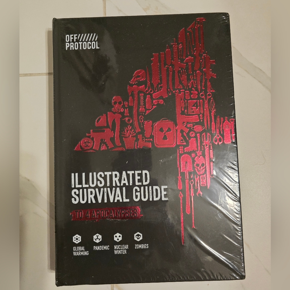 The 4: Illustrated Survival Guide to 4 Apocalypses - NEW - NEVER OPENED